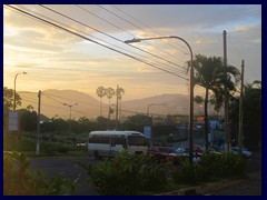 Early morning at the Sheraton in San Salvador